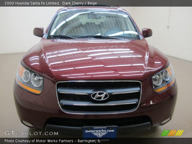 2009 Hyundai Santa Fe Limited in Dark Cherry