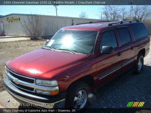 2003 Chevrolet Suburban 1500 LS in Redfire Metallic