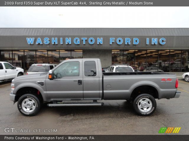 2009 Ford F350 Super Duty XLT SuperCab 4x4 in Sterling Grey Metallic