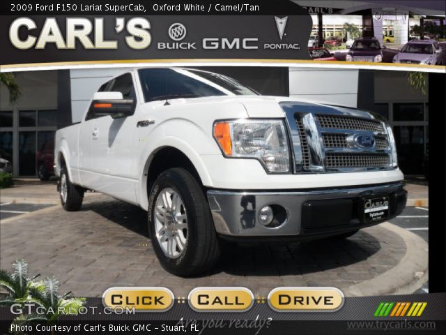 2009 Ford F150 Lariat SuperCab in Oxford White