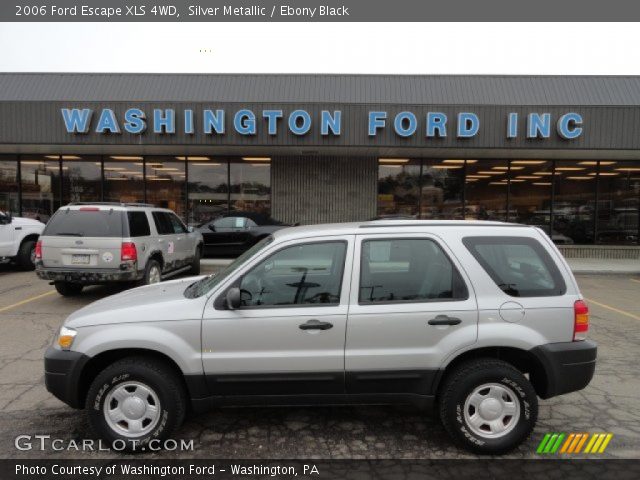 2006 Ford Escape XLS 4WD in Silver Metallic