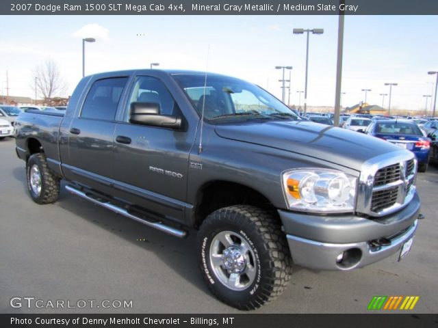 2007 Dodge Ram 1500 SLT Mega Cab 4x4 in Mineral Gray Metallic