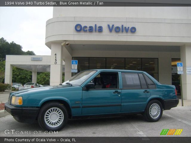 1994 Volvo 940 Turbo Sedan in Blue Green Metallic