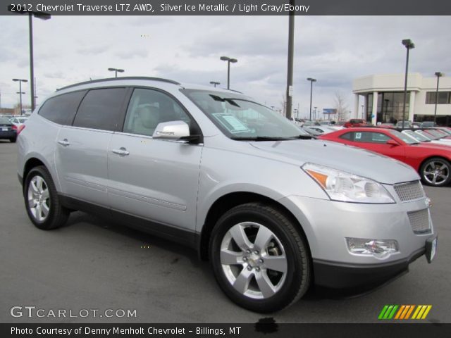 2012 Chevrolet Traverse LTZ AWD in Silver Ice Metallic