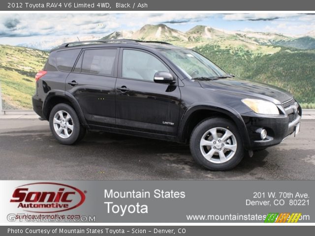 2012 Toyota RAV4 V6 Limited 4WD in Black