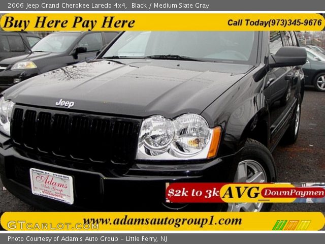 2006 Jeep Grand Cherokee Laredo 4x4 in Black