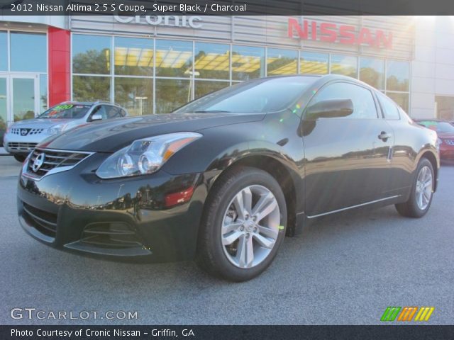 2012 Nissan Altima 2.5 S Coupe in Super Black