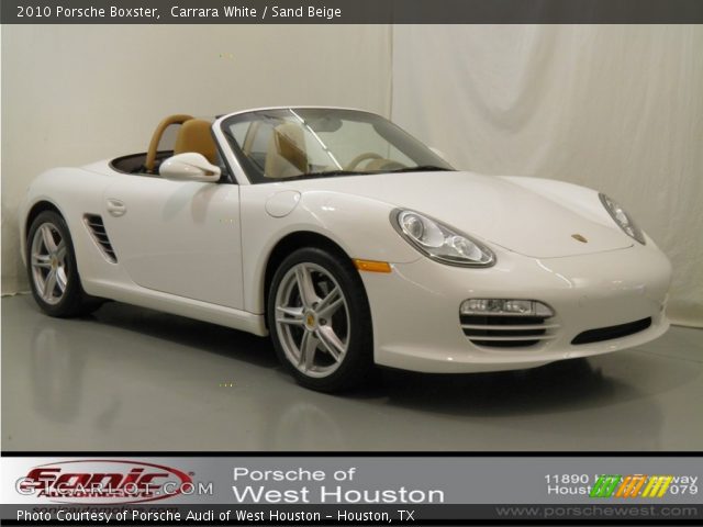 2010 Porsche Boxster  in Carrara White