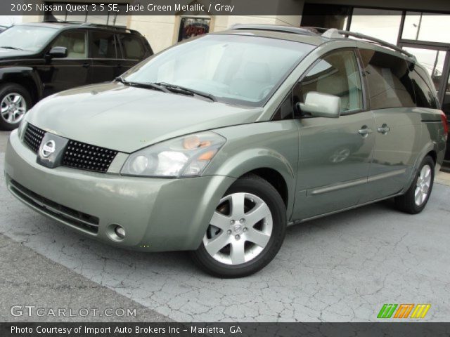 2005 Nissan Quest 3.5 SE in Jade Green Metallic