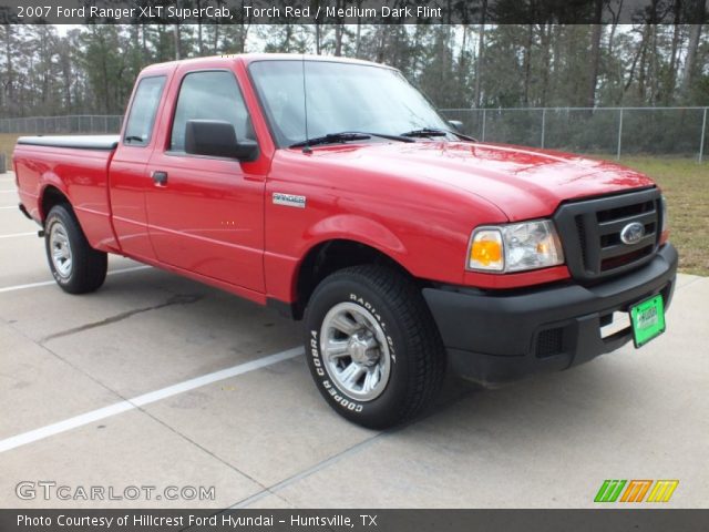 2007 Ford Ranger XLT SuperCab in Torch Red