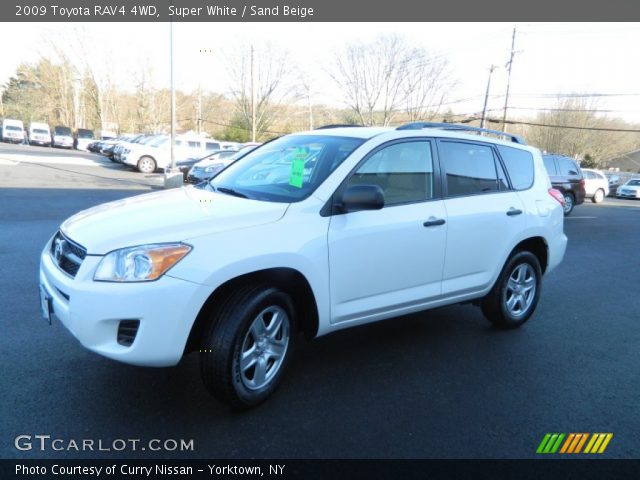 2009 Toyota RAV4 4WD in Super White