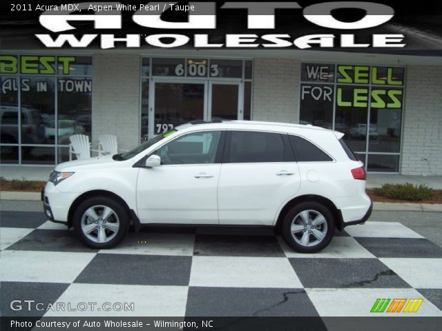 2011 Acura MDX  in Aspen White Pearl