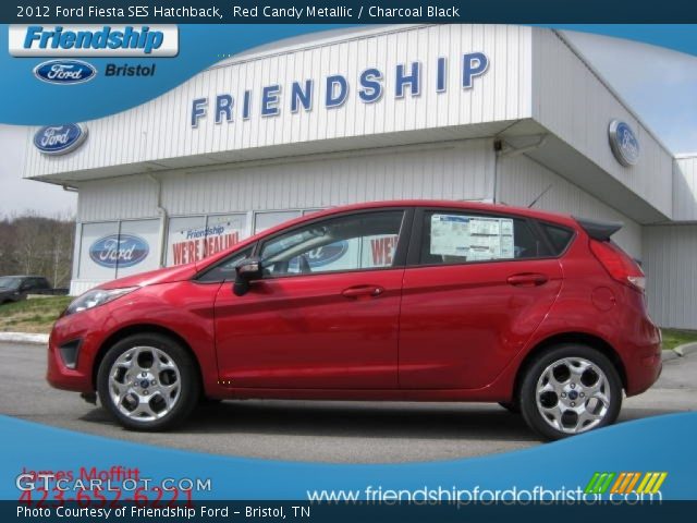 2012 Ford Fiesta SES Hatchback in Red Candy Metallic