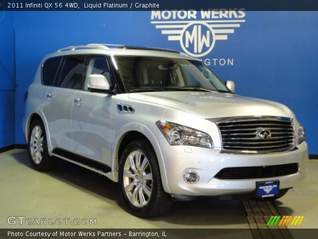 2011 Infiniti QX 56 4WD in Liquid Platinum