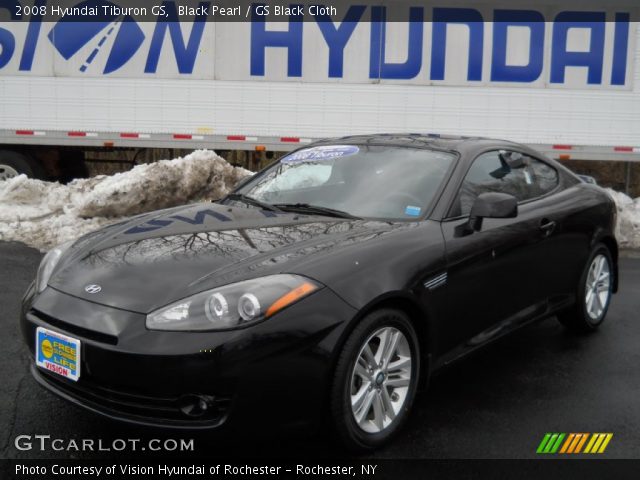 2008 Hyundai Tiburon GS in Black Pearl