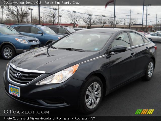 2011 Hyundai Sonata GLS in Pacific Blue Pearl