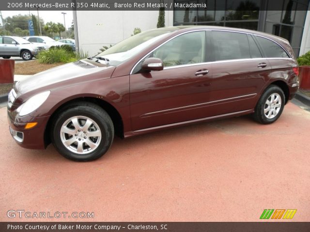 2006 Mercedes-Benz R 350 4Matic in Barolo Red Metallic