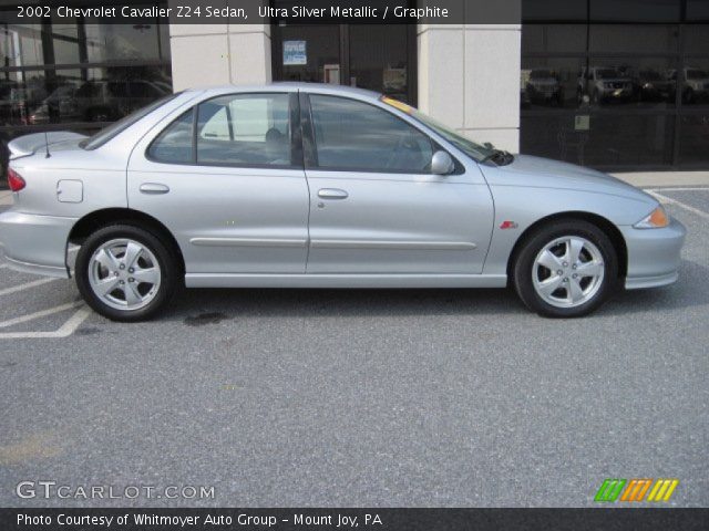 2002 Chevrolet Cavalier Z24 Sedan in Ultra Silver Metallic