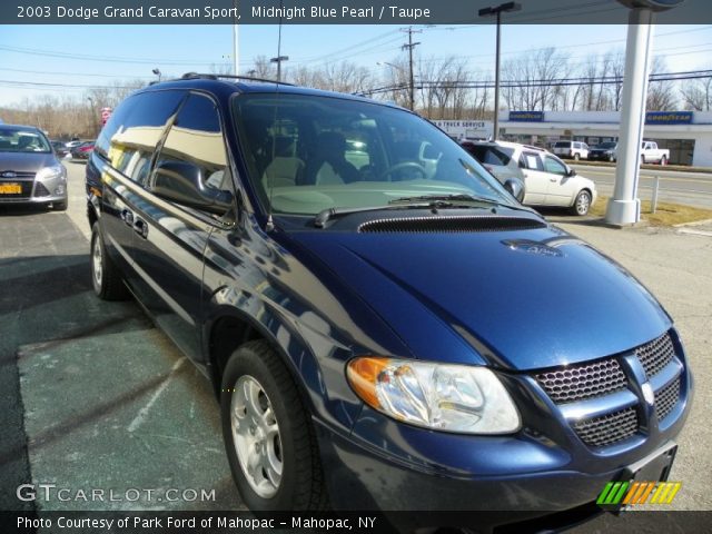 2003 Dodge Grand Caravan Sport in Midnight Blue Pearl