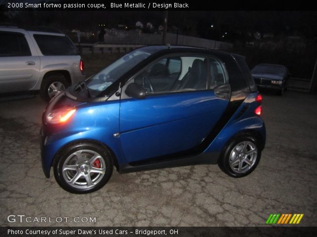 2008 Smart fortwo passion coupe in Blue Metallic