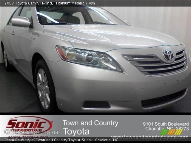 2007 Toyota Camry Hybrid in Titanium Metallic