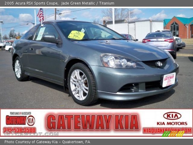 2005 Acura RSX Sports Coupe in Jade Green Metallic