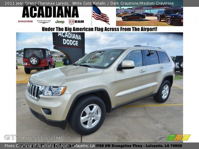 2011 Jeep Grand Cherokee Laredo in White Gold Metallic