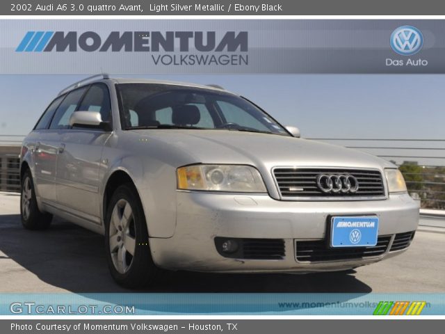 2002 Audi A6 3.0 quattro Avant in Light Silver Metallic