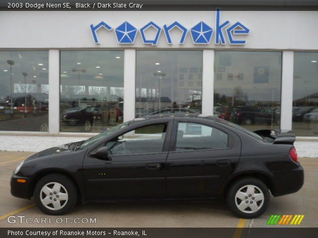 2003 Dodge Neon SE in Black