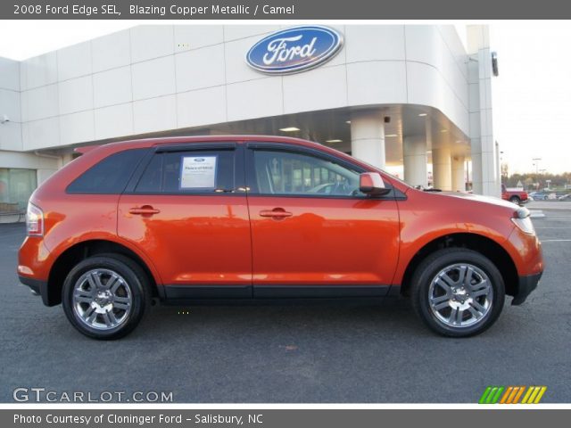 2008 Ford Edge SEL in Blazing Copper Metallic