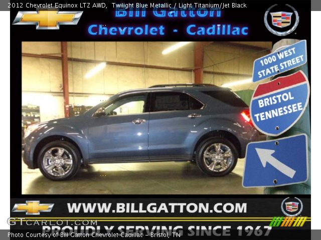 2012 Chevrolet Equinox LTZ AWD in Twilight Blue Metallic