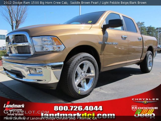 2012 Dodge Ram 1500 Big Horn Crew Cab in Saddle Brown Pearl