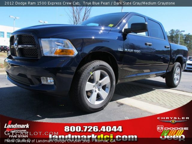 2012 Dodge Ram 1500 Express Crew Cab in True Blue Pearl