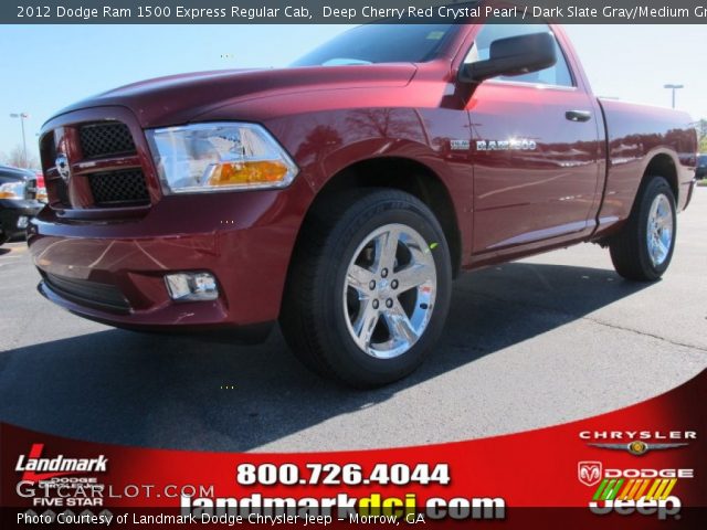 2012 Dodge Ram 1500 Express Regular Cab in Deep Cherry Red Crystal Pearl