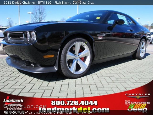 2012 Dodge Challenger SRT8 392 in Pitch Black