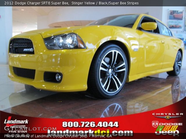 2012 Dodge Charger SRT8 Super Bee in Stinger Yellow