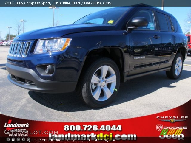 2012 Jeep Compass Sport in True Blue Pearl