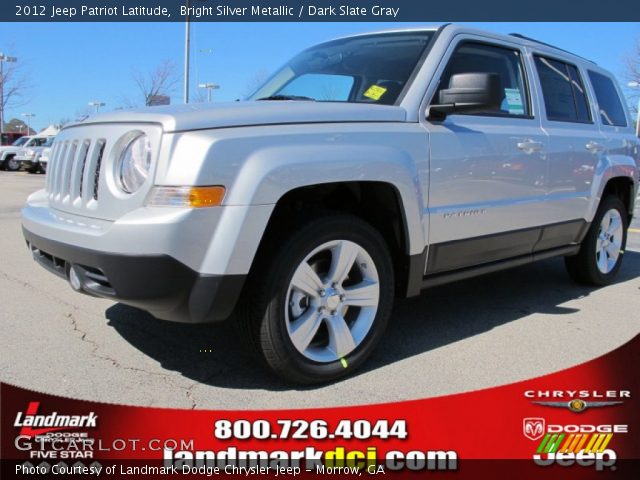 2012 Jeep Patriot Latitude in Bright Silver Metallic