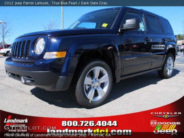 2012 Jeep Patriot Latitude in True Blue Pearl