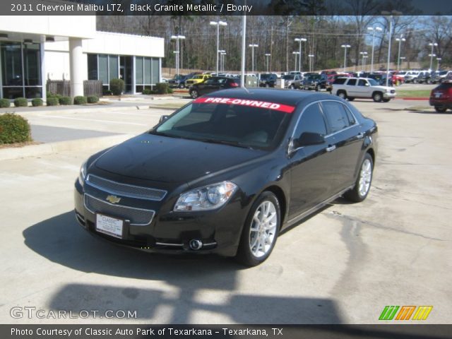 2011 Chevrolet Malibu LTZ in Black Granite Metallic