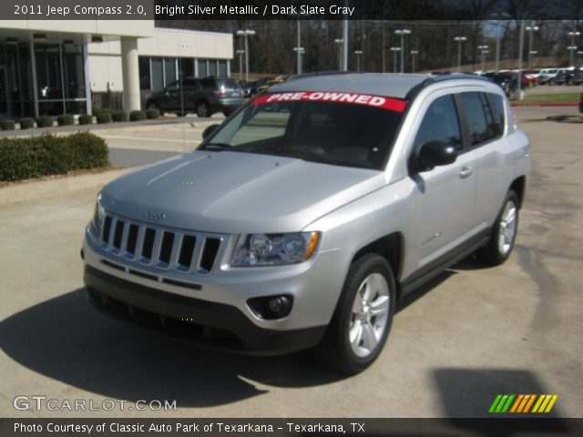 2011 Jeep Compass 2.0 in Bright Silver Metallic