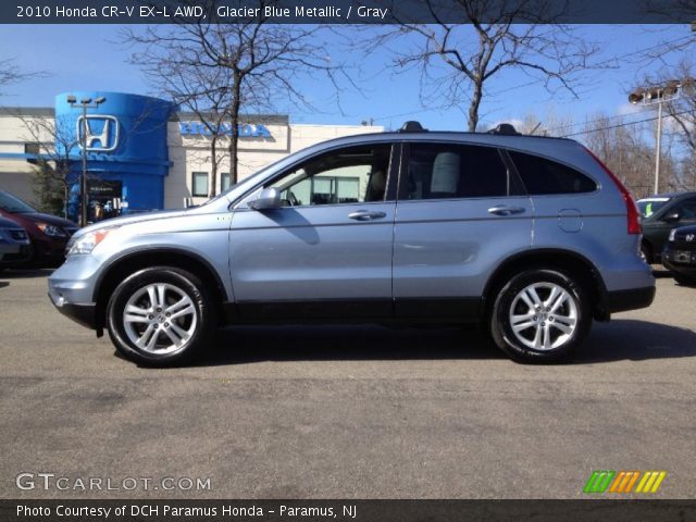 2010 Honda CR-V EX-L AWD in Glacier Blue Metallic