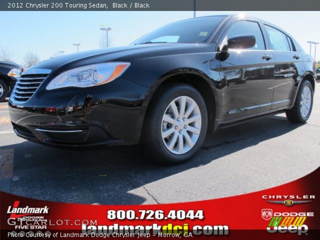 2012 Chrysler 200 Touring Sedan in Black