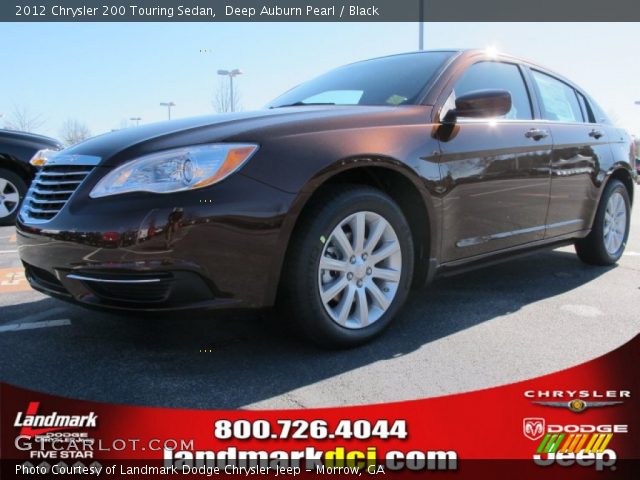 2012 Chrysler 200 Touring Sedan in Deep Auburn Pearl