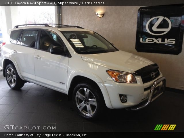 2010 Toyota RAV4 Sport 4WD in Super White