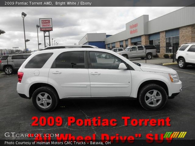 2009 Pontiac Torrent AWD in Bright White