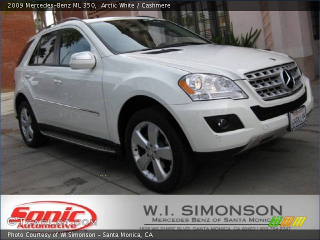 2009 Mercedes-Benz ML 350 in Arctic White