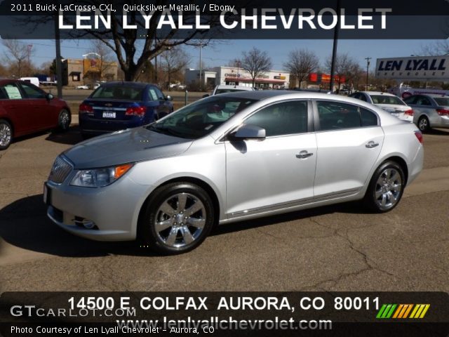2011 Buick LaCrosse CXL in Quicksilver Metallic