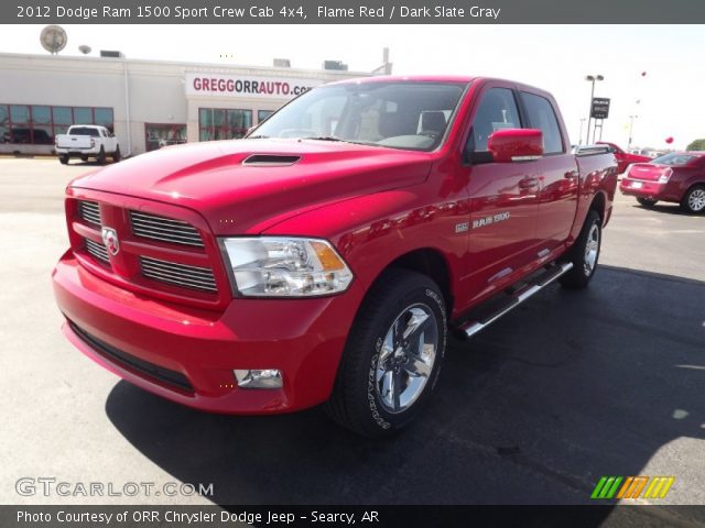 2012 Dodge Ram 1500 Sport Crew Cab 4x4 in Flame Red
