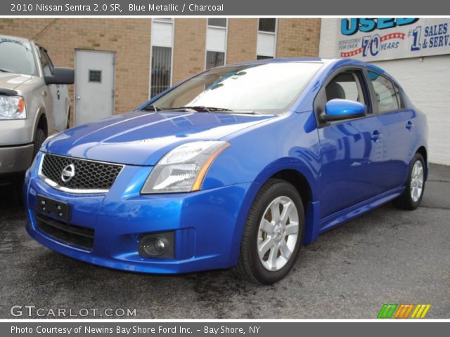 2010 Nissan Sentra 2.0 SR in Blue Metallic